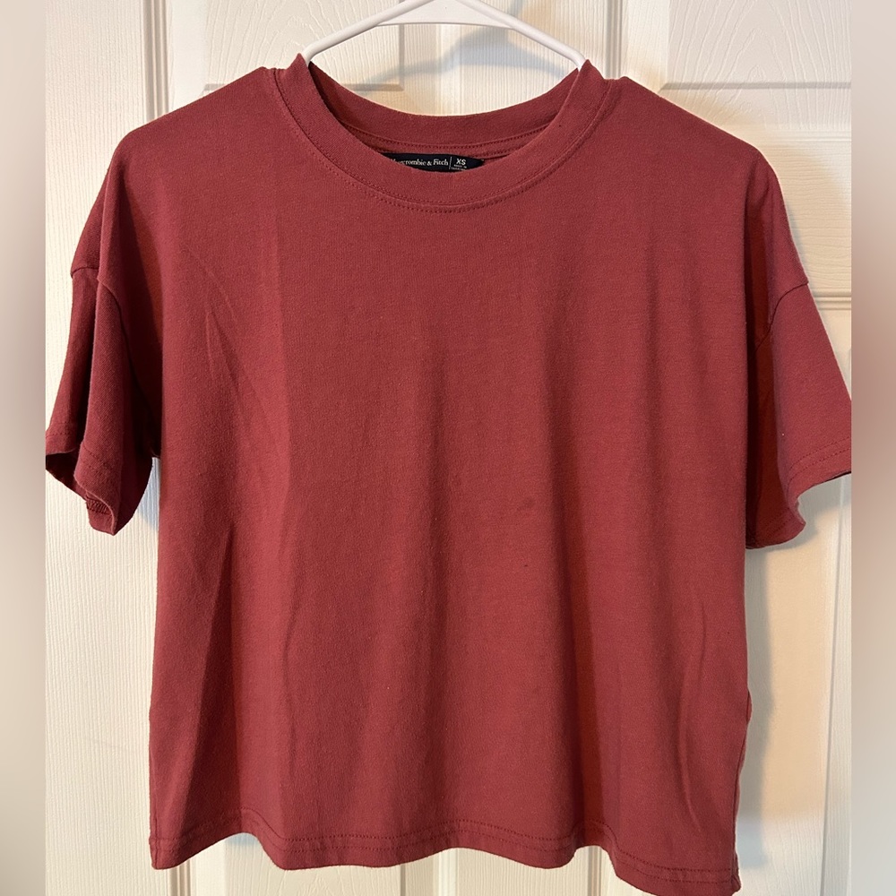 Abercrombie and fitch cropped tee